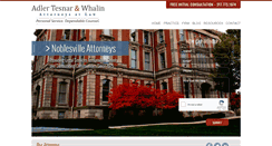 Desktop Screenshot of noblesville-attorney.com